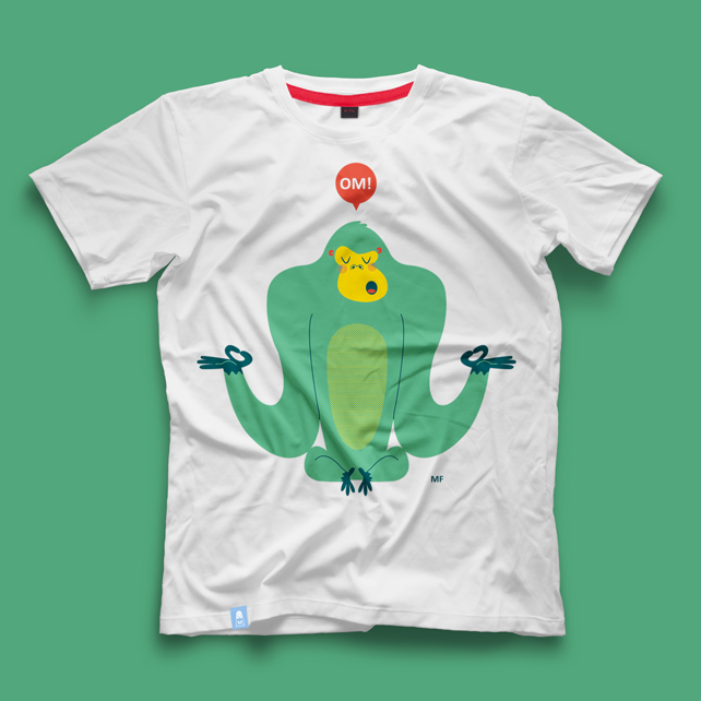 Camiseta OM! Gorila Niño