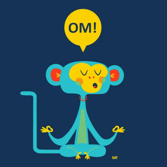 Camiseta Mono OM!