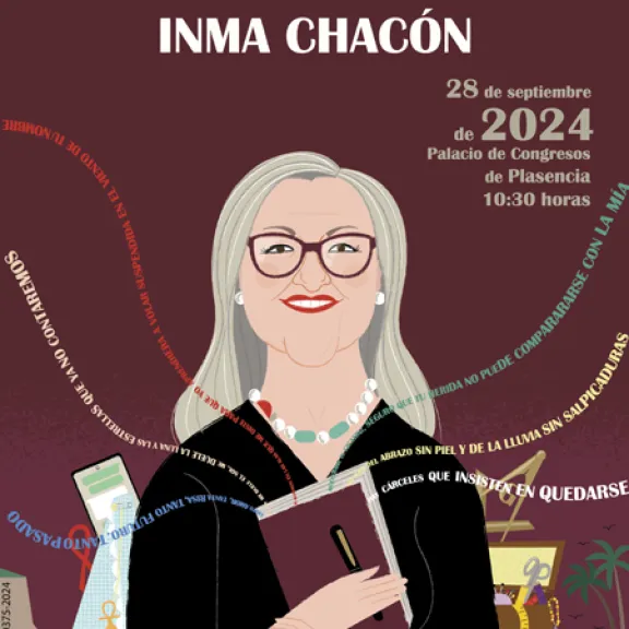 Cartel encuentro clubes de lectura 2024